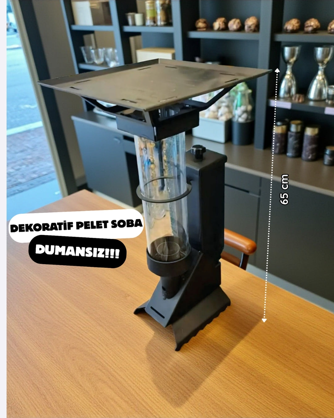 Mini Pelet Soba Balkon